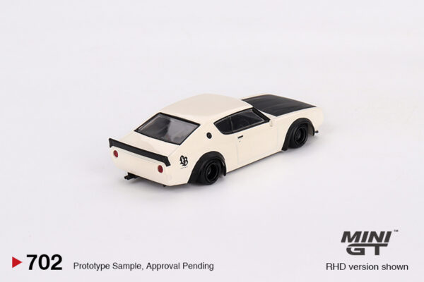 Mini GT Nissan Skyline Kenmeri Liberty Walk White