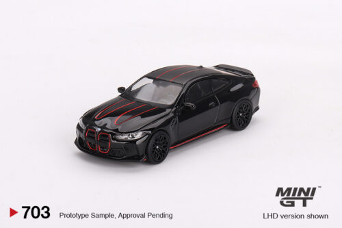 Mini GT 1/64 BMW M4 CSL Black Sapphire MGT00703