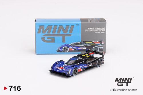 Mini GT 1/64 Cadillac V-Series.R Cadillac Racing 2023 Le Mans 24 Hrs 3rd Place MGT00716