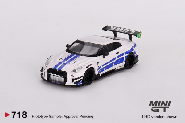 Mini GT Nissan GT-R (R35) LB★WORKS Type 2, Rear Wing ver 3 [ Salao DieCast 2024 ] Brzail Event Exclusive