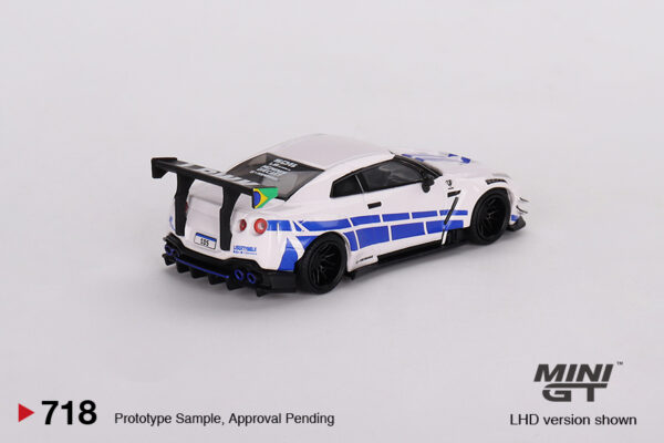 Mini GT Nissan GT-R (R35) LB★WORKS Type 2, Rear Wing ver 3 [ Salao DieCast 2024 ] Brzail Event Exclusive