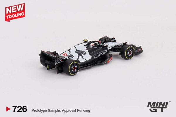 Mini GT 1/64 AlphaTauri AT04 #22 Yuki Tsunoda 2023 F1 2023 Australian GP MGT00726