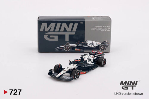 Mini GT 1/64 AlphaTauri AT04 Nyck de Vries 2023 F1 2023 Australian GP MGT00727