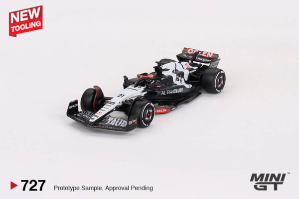 Mini GT 1/64 AlphaTauri AT04 Nyck de Vries 2023 F1 2023 Australian GP MGT00727