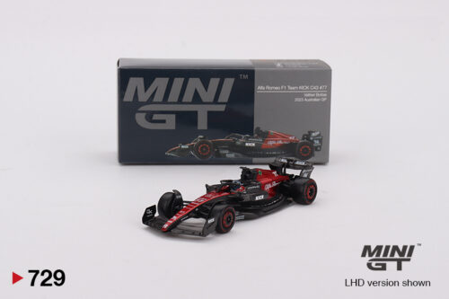 Mini GT Alfa Romeo C43 #77 Valtteri Bottas 2023 F1 2023 Australian GP