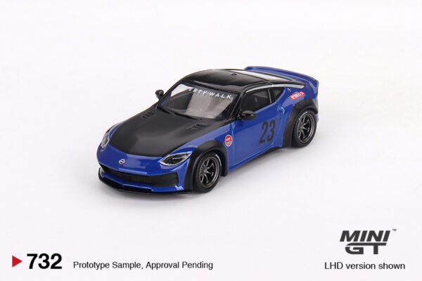 Mini GT Nissan Z LB★NATION WORKS Seiran Blue