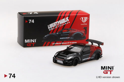 Mini GT LB★WORKS Nissan GT-R (R35) ADVAN [JAPAN EXCLUSIVE PRODUCT]
