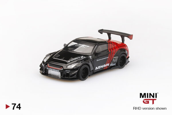 Mini GT LB★WORKS Nissan GT-R (R35) ADVAN [JAPAN EXCLUSIVE PRODUCT]