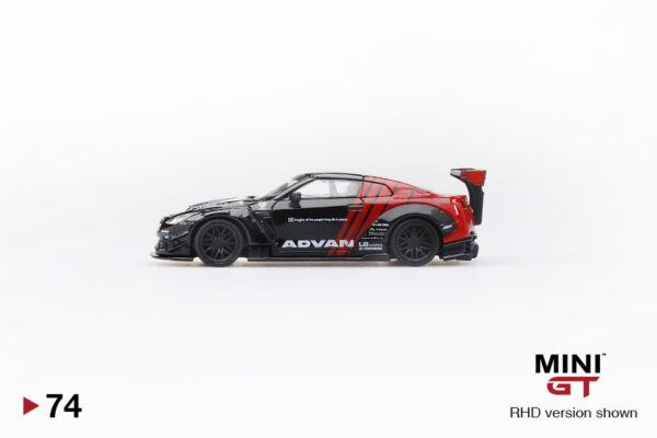 Mini GT LB★WORKS Nissan GT-R (R35) ADVAN [JAPAN EXCLUSIVE PRODUCT]