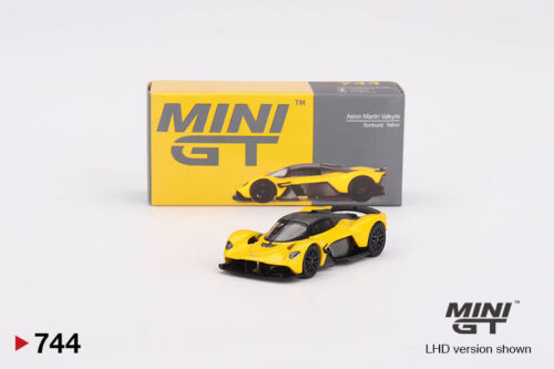 Mini GT 1/64 Aston Martin Valkyrie Sunburst Yellow MGT00744