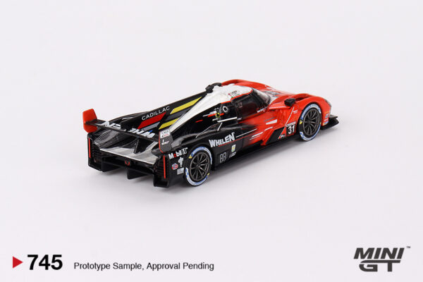 745.2 Mini GT 1/64 Cadillac V-Series.R Whelen Engineering Cadillac Racing 2023 IMSA Sebring 12 Hrs Winner MGT00745