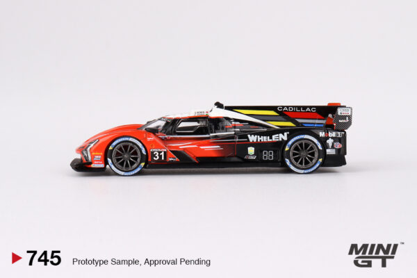 745.3 Mini GT 1/64 Cadillac V-Series.R Whelen Engineering Cadillac Racing 2023 IMSA Sebring 12 Hrs Winner MGT00745