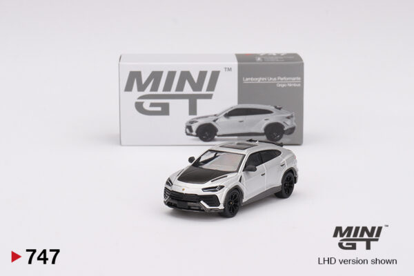 Mini GT 1/64 Lamborghini Urus Performante Grigio Nimbus MGT00747