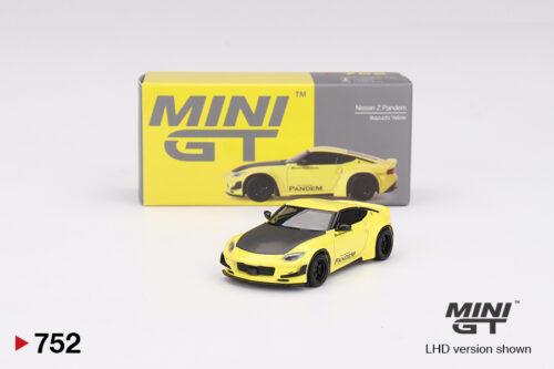 Mini GT 1/64 Nissan Z Pandem Ikazuchi Yellow MGT00752
