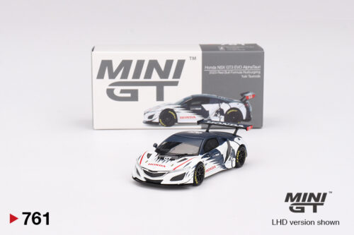 Mini GT 1/64 Honda NSX GT3 EVO AlphaTauri Yuki Tsunoda 2023 Red Bull Formula Nurburgring MGT00761