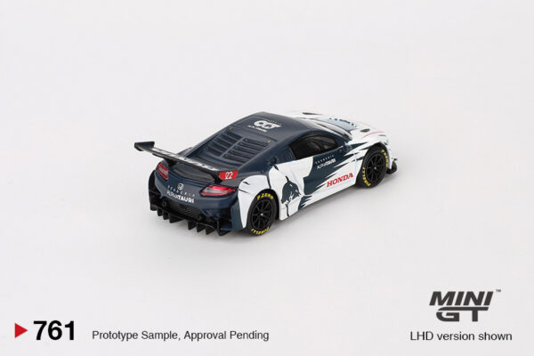 Mini GT 1/64 Honda NSX GT3 EVO AlphaTauri Yuki Tsunoda 2023 Red Bull Formula Nurburgring MGT00761