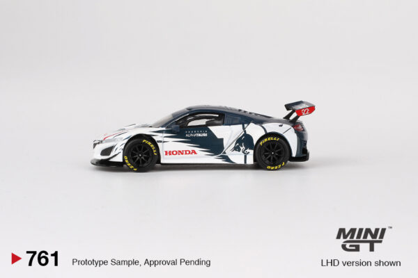 Mini GT 1/64 Honda NSX GT3 EVO AlphaTauri Yuki Tsunoda 2023 Red Bull Formula Nurburgring MGT00761