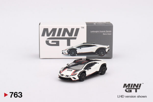 Mini GT Lamborghini Huracán Sterrato Bianco Asopo