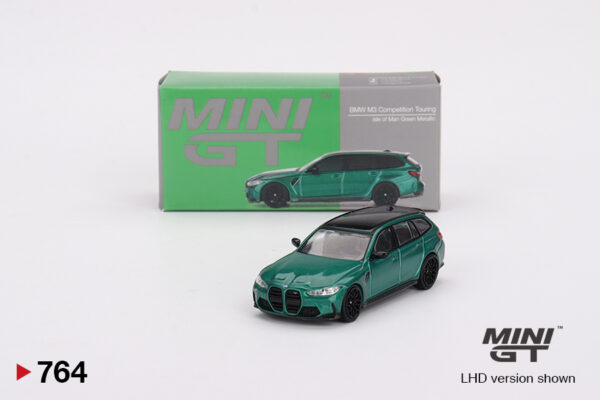 Mini GT 1/64 BMW M3 Competition Touring Isle of Man Green Metallic MGT00764