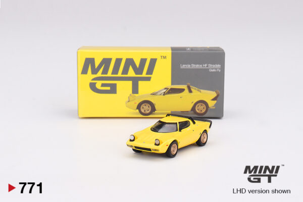 Mini GT 1/64 Lancia Stratos HF Stradale Giallo Fly MGT00771