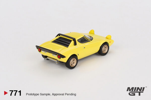 Mini GT 1/64 Lancia Stratos HF Stradale Giallo Fly MGT00771