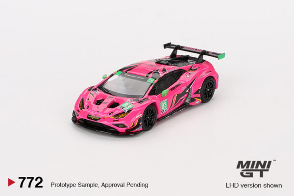 Mini GT 1/64 Lamborghini Huracán GT3 EVO2 #83 Iron Dames 2023 IMSA Daytona 24 Hrs MGT00772