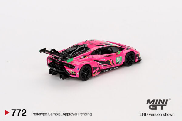 Mini GT 1/64 Lamborghini Huracán GT3 EVO2 #83 Iron Dames 2023 IMSA Daytona 24 Hrs MGT00772