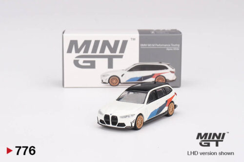 Mini GT 1/64 BMW M3 M Performance Touring Alpine White MGT00776