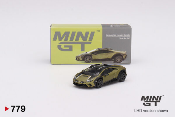 Mini GT 1/64 Lamborghini Huracán Sterrato Verde Gea Matt MGT00779