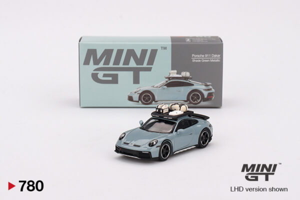 Mini GT Porsche 911 Dakar Shade Green Metallic