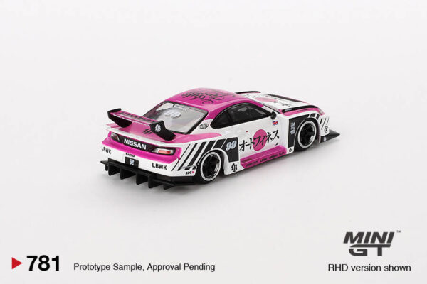 Mini GT 1/64 Nissan LB-Super Silhouette S15 SILVIA Auto Finesse SEMA 2023 MGT00781