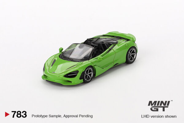 Mini GT 1/64 McLaren 750S Spider Mantis Green - Blister Paket MGT00783-BL