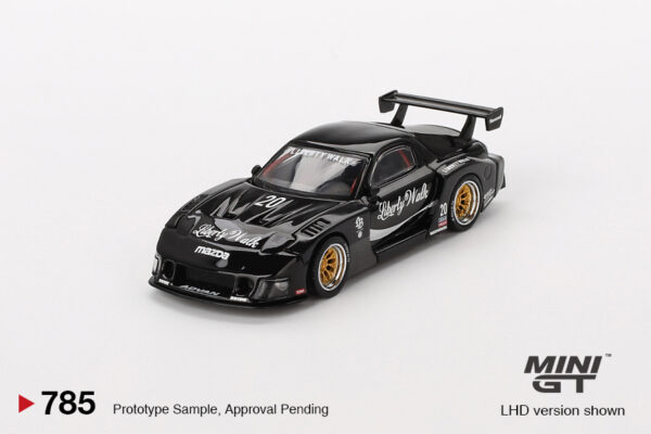 Mini GT MAZDA RX-7 LB-Super Silhouette Liberty Walk Black