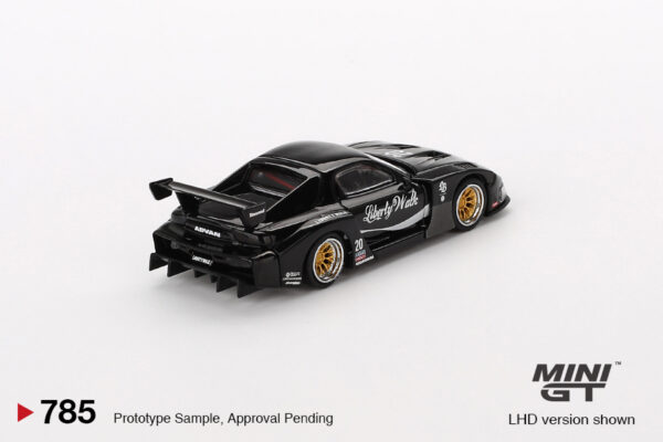 Mini GT MAZDA RX-7 LB-Super Silhouette Liberty Walk Black