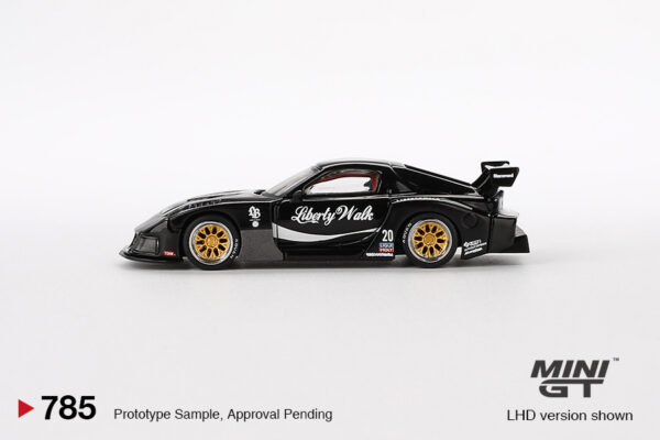 Mini GT MAZDA RX-7 LB-Super Silhouette Liberty Walk Black