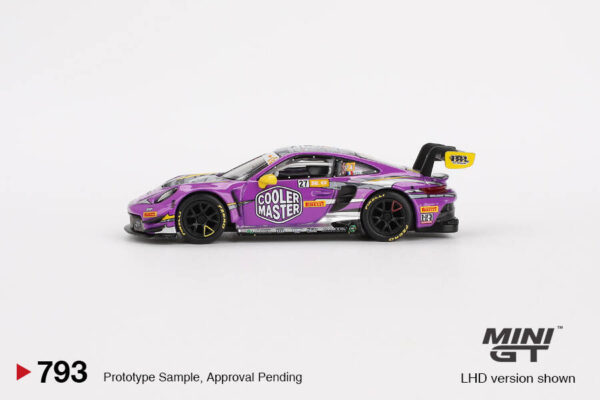793.1 Mini GT 1/64 Porsche 911 GT3 R #27 HubAuto Racing 2023 FIA GT World Cup 70th Macau Grand Prix MGT00793