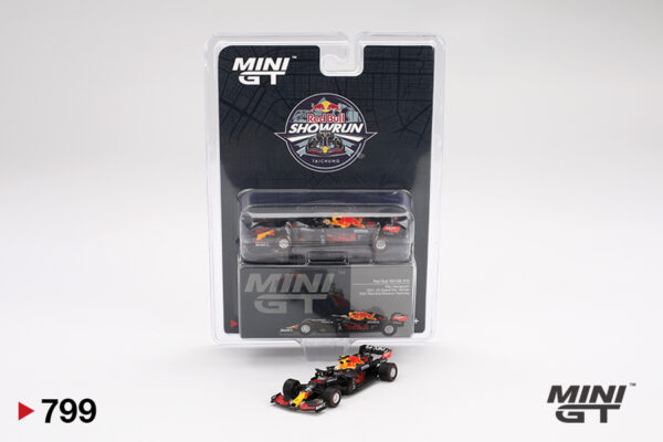 MINI GT x 2024 Taichung Red Bull F1 Showrun Exclusive Red Bull Racing car #798 #799 #800 Honda, Land Rover, Max Verstappen