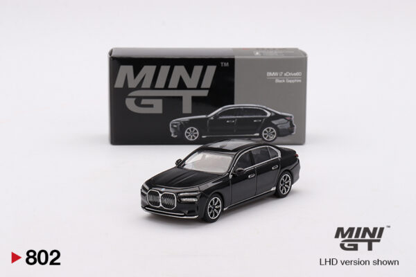 Mini GT BMW i7 xDrive60 Black Sapphire