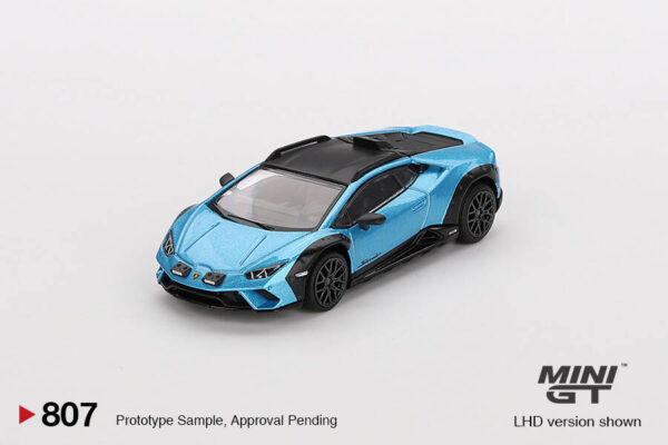 Mini GT 1/64 Lamborghini Huracán Sterrato Blu Aegir - Blister Paket MGT00807-BL