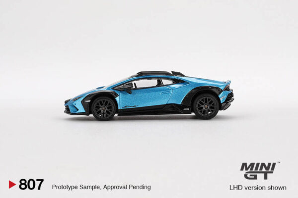 Mini GT 1/64 Lamborghini Huracán Sterrato Blu Aegir - Blister Paket MGT00807-BL