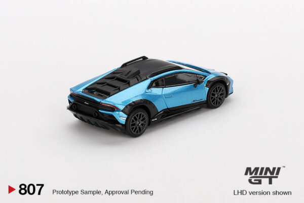 Mini GT 1/64 Lamborghini Huracán Sterrato Blu Aegir - Blister Paket MGT00807-BL