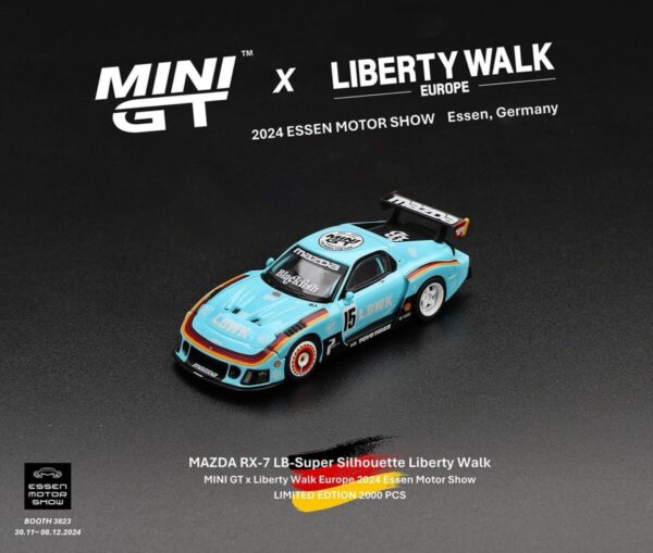 Mini GT Mazda RX-7 LB-Super Silhouette Liberty Walk Europe 2024 Essen Motorshow #810