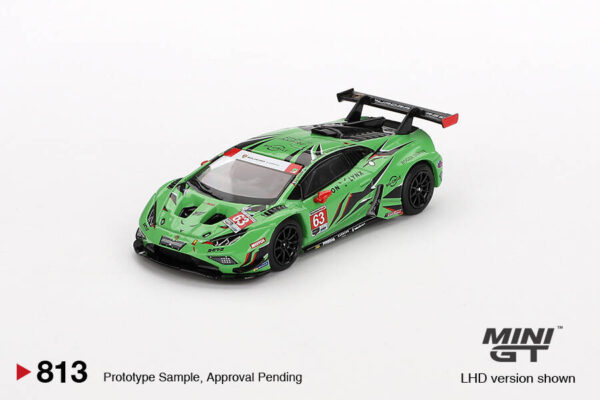Mini GT 1/64 Lamborghini Huracán GT3 EVO2 Iron Lynx IMSA 2023 Daytona 24 Hrs. - Blister Paket MGT00813-BL