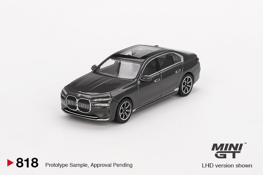 Mini GT BMW i7 xDrive60 Dravit Grey – Zakzuk Toys