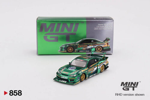 Mini GT 1/64 Nissan LB-Super Silhouette S15 SILVIA LBWK 2024 Fausto Racing MGT00858