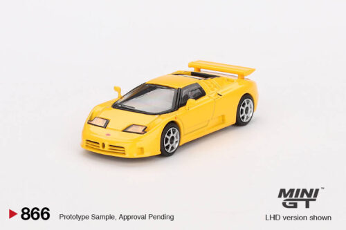 866 Mini GT 1/64 Bugatti EB110 Super Sport Giallo Bugatti MGT00866