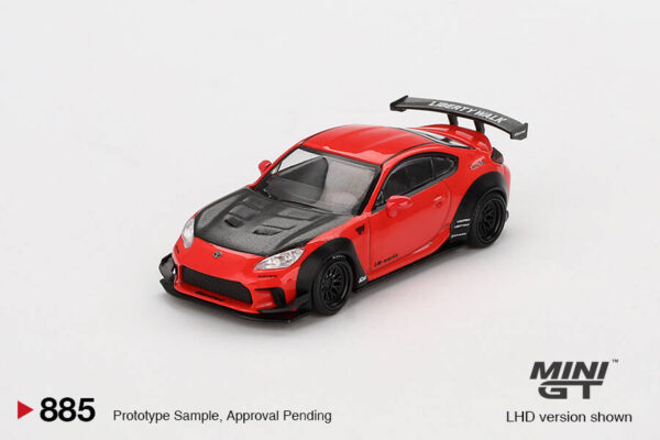 885.1 Mini GT 1/64 Toyota GR86 LB Nation Red MGT00885