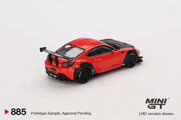 885.2 Mini GT 1/64 Toyota GR86 LB Nation Red MGT00885
