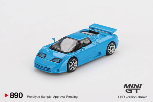 Mini GT 1/64 Bugatti EB110 Super Sport Blu Bugatti - Blister Paket MGT00890-BL