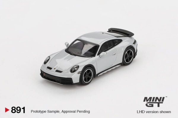 Mini GT 1/64 Porsche 911 Dakar Ice Gray Metallic MGT00891